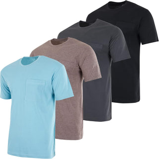 Big Men's Cotton  T-Shirts (4 Pack)