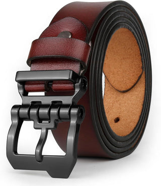 Big and Tall Genuine Leather Belt for Men 