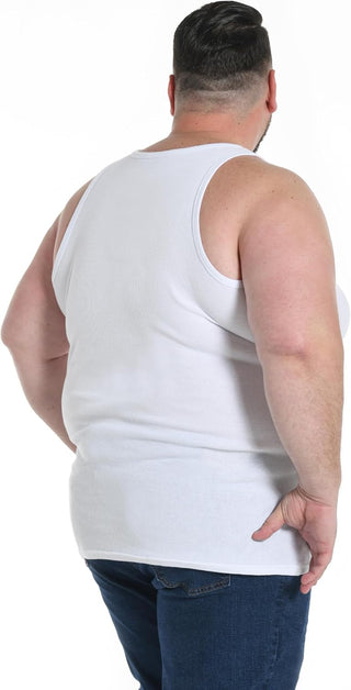 Big & Tall Undershirts- 4 Pack