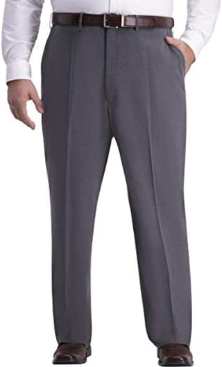 Big Men's Fit Flat Front Dress Pants