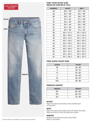 Plus Size Men and Big and Tall Straight Fit Jeans