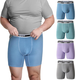 Big Men Boxer Briefs - Moisture Wicking