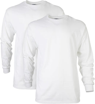 Big Men's Ultra Cotton Long Sleeve T-Shirt, Multipack