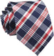 Red Blue White Tartan