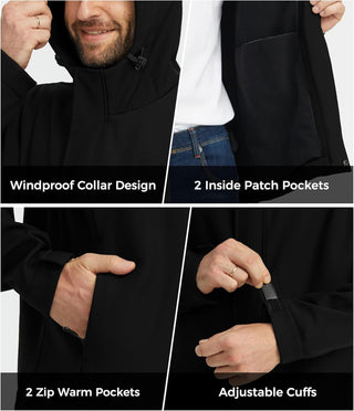 Big Mens Softshell Jackets