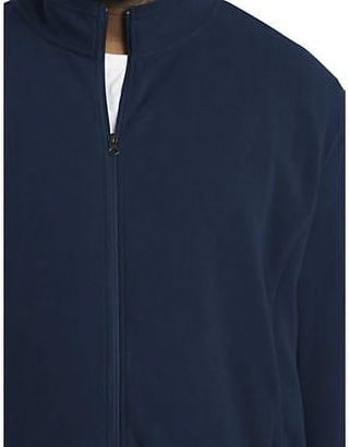 Big + Tall Essentials by  Men's Big and Tall Full-Zip Polar Fleece Jacket Navy 