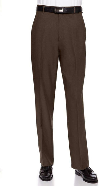 Big Men's Flat Front Dress Pants