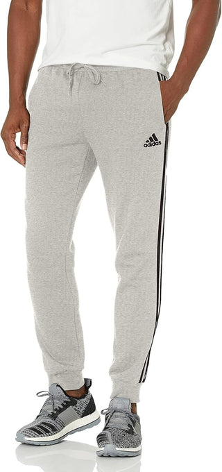 Big Men's Fleece Tapered 3-Stripes Sweatpants