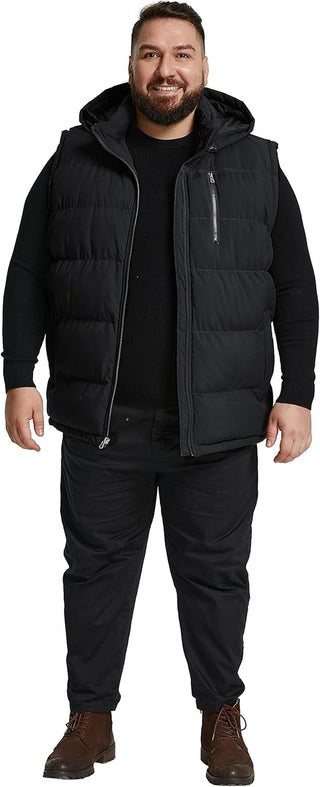 Big and Tall Puffer Vest for Men