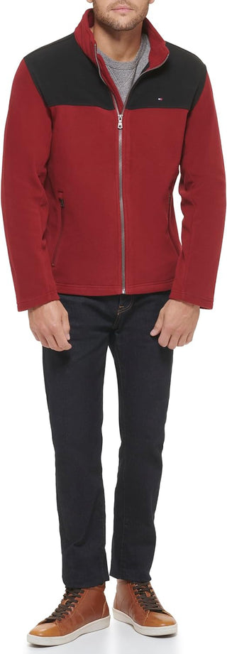 Plus Sized Classic Zip Fleece Jacket