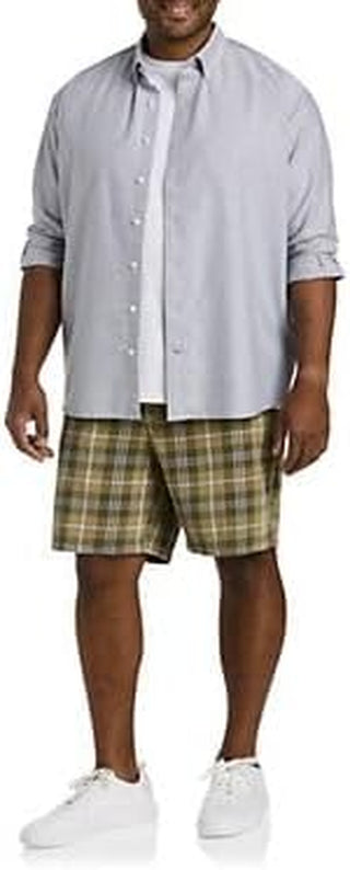 Big & Tall Men's Plus Size Plaid Shorts