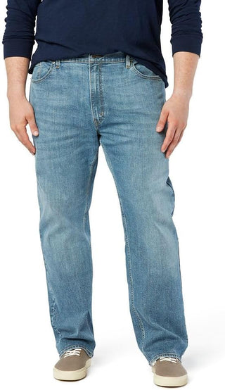 Plus Size Men's Relaxed Fit Jeans