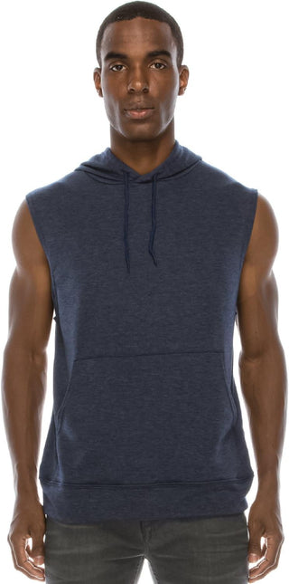 Plus Sized Men's Lightweight Workout Hoodies