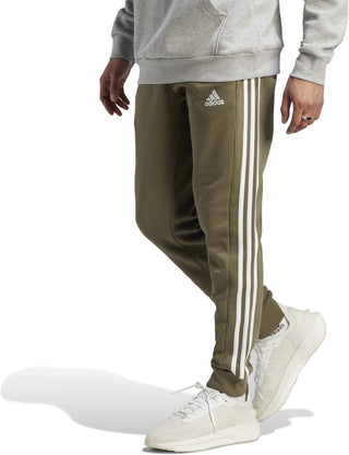 Big Men's Fleece Tapered 3-Stripes Sweatpants