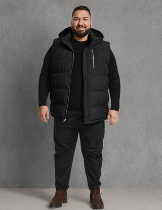 Big and Tall Puffer Vest for Men