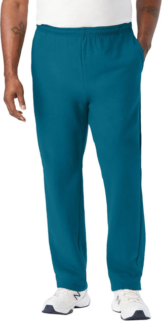 Plus Size Men's Big & Tall Fleece Open-Bottom Sportpants