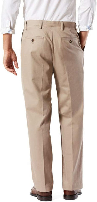 Men' Khaki Pants - Pleated (Big & Tall)