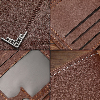 Men's Wallet Credit Card Holder Wallet PU Leather