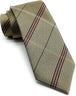 Dark Brown And Red Necktie