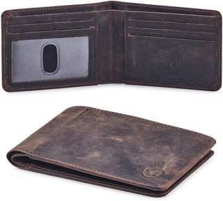 Bifold Real Leather RFID Wallet