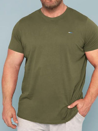 Men's plus Size Big Tall T Shirt Tee Short Sleeves Plus Sized Clothing Apparel Cotton Blend Stylish Casual