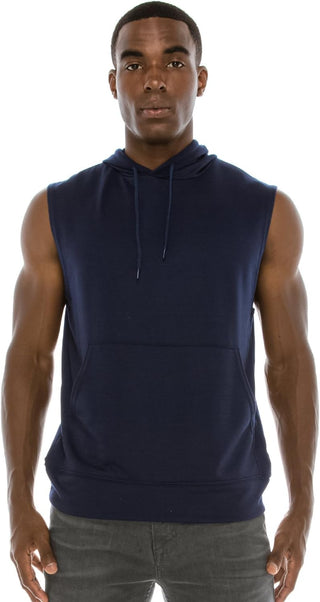 Plus Sized Men's Lightweight Workout Hoodies