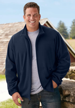 Big Men's Fleece Full-Zip Jacket