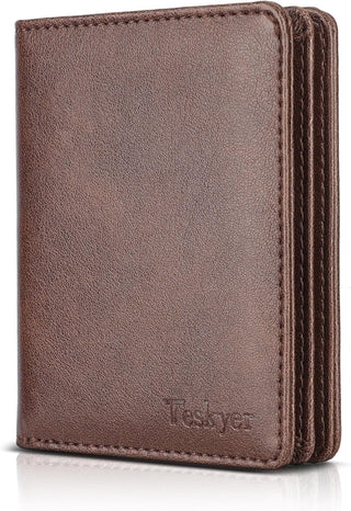 Leather Bifold Wallet for Men