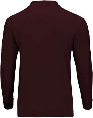 Big Men's Long Sleeve Polo Shirts