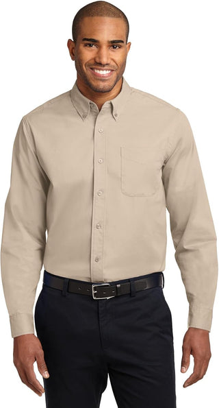 Long Sleeve Easy Care Shirt- Big and Tall