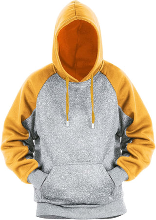 Plus Sized Men's Hooded Sweatshirt