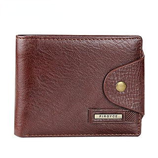 2023 New Brand High Quality Short Men'S Wallet with Coin Pocket Qualitty Guarantee Leather Purse for Male Restor Card Holder