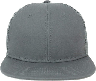 Oversized Flatbill Mesh Snapback Cap