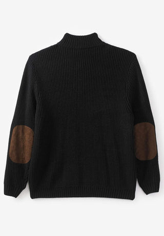 Men's Big & Tall Sweater with Mock Neck