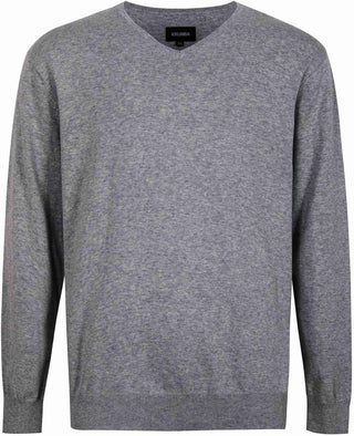 Men's Big and tall Sweater: Cotton V Neck  Pullover