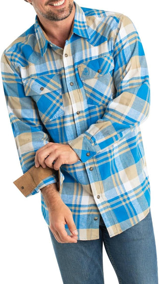 Big Men's Western Flannel Shirt