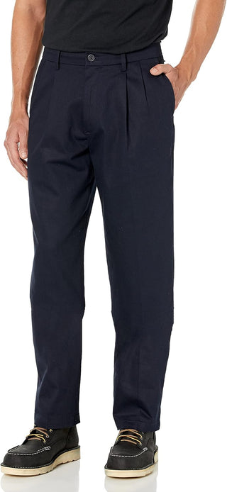 Big Men's Classic Fit Signature Stretch Pants-Pleated