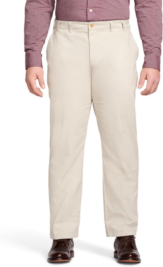 Big and tall Men's Flat Front Pants