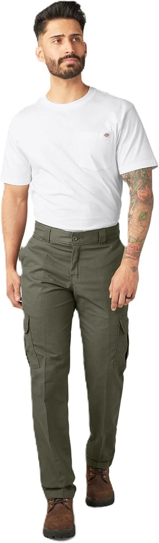 Big Mens Regular Straight Stretch Cargo Pants