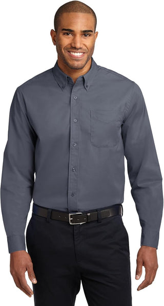 Long Sleeve Easy Care Shirt- Big and Tall