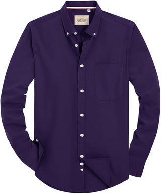 Big Men's Solid Oxford Shirt