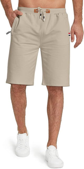 Plus Sized Men's Beach Shorts Elastic Waist Big and Tall Beach Shorts