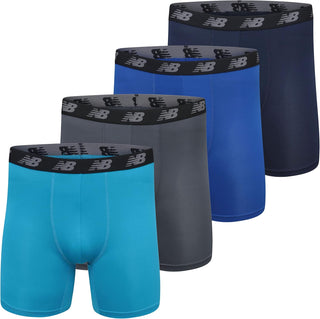 No Fly Boxer Brief for Big and Tall Men - 4 Pack