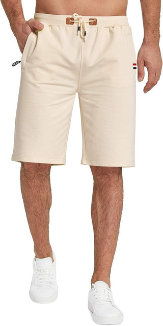 Plus Sized Men's Beach Shorts Elastic Waist Big and Tall Beach Shorts