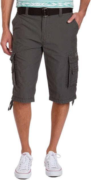 Big Men's Messenger Cargo Plus Sized Shorts