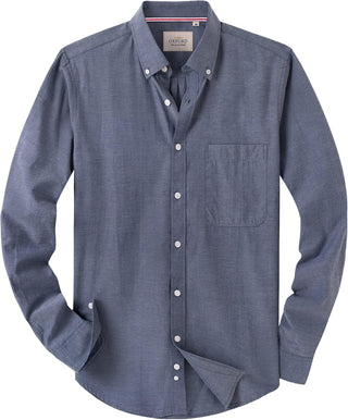 Big Men's Solid Oxford Shirt