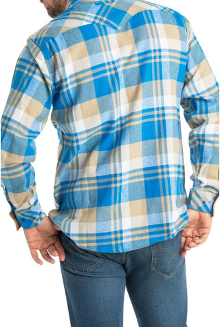 Big Men's Western Flannel Shirt