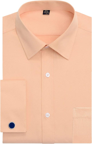 French Cuff Dress Shirts- Men's Big and Tall