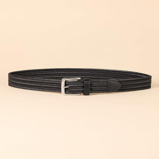 Large Mens Stretch Weave Belt