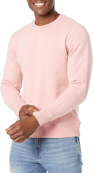 Big Men's Fleece Crewneck Plus Sized Sweatshirt